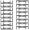 Fusibile a Nastro Mini Fusibili Auto Fusibili Lamellari 16pz Fusibili Stripe 30A 40A 50A 60A 70A 80A 100A 110A 125A 150A per Portafusibili Corrente Forte per Auto Camion Moto Barca (50A)