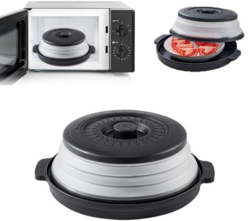 Coperchio Per Microonde Con Colino Protezione Antispruzzo Per Forno a Microonde Per Il Microonde, Previene Gli Schizzi, Anche Verdure, Cestello Filtrante Per Frutta, Conservazione Degli Alimenti