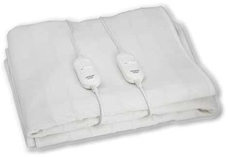 Generico Scaldaletto matrimoniale SONNO Johnson - 2 livelli di regolazione, 120 W (2x60W), tessuto poliestere, 160 cm X 140 cm