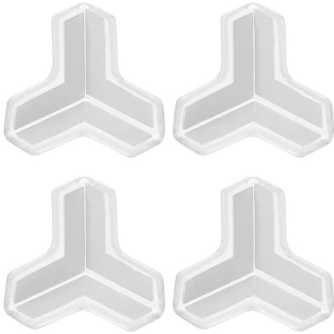 UTHCLO Protezione Angolari per Mobili 4 Pezzi in Pvc Trasparente per Ragazzo Ragazza, Paraspigoli Sicuri per Tavoli e Cassetti, Facile Installazione e Protezione Versatile per Casa