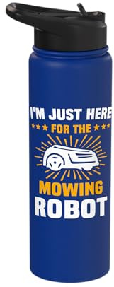 Lawn Mowing Robot Lawnmower Lawn Mower Stainless Steel Insulated Water Bottle