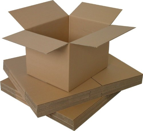 50 x Medium Cardboard Packing S/W Boxes 8x6x4