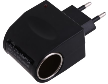Demiawaking 110V-220V AC zu 12V DC EU Auto Netzteil-Adapter Konverter Zigarettenanzünder stecker