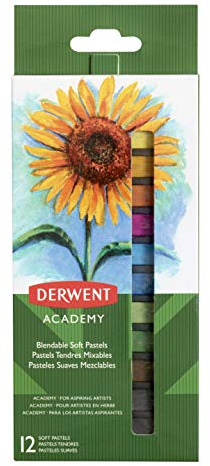 Derwent Academy 2302397 Soft Pastel Farbe (12 Stück)