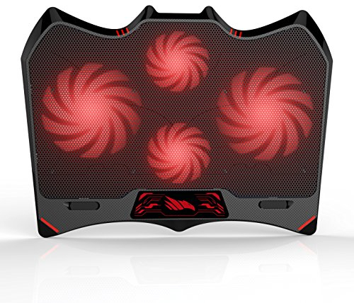 Xveon Gaming Aero Gaming Cooling Pad - Base de Refrigeración para Portátiles de hasta 17.3 SGM520, 415x305x27mm