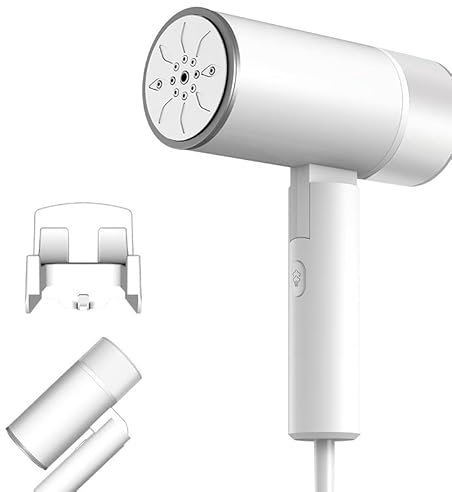 WANGCL Vaporizador portátil de mano de 1200 W, 20 segundos, calentamiento rápido, plegable y montado en la pared, vaporizador de ropa para el hogar y viajes