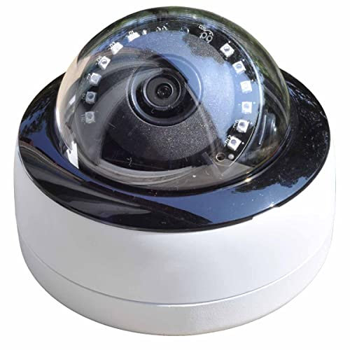 Indoor Dome 4MP POE Telecamera IP cablata antivandalo 4.0MP Sistema di Sicurezza Infrarossi Telecamera di Rete 2.8mm Obiettivo Grandangolare IP66 Motion Detective