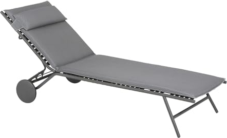 Lafuma Miami II BeComfort® Sonnenliege Silver LFM5173.8901