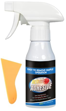 Spray removedor de pegamento | 120 ml potente limpiador para pegamento, removedor de calcomanías de coche, para eliminación de etiquetas de vidrio, decoración de etiquetas de vidrio, hogar y
