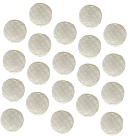 VICASKY 20Pcs Washable Reusable Breast Pads for Moms Eco Cotton Nursing Pads Breathable Protection Lightweight Comfortable Breastfeeding Essentials