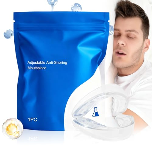 Anti-snoring-, flexibelt silikonsovverktyg, munskydd för natten, stoppar snarkning, för män, kvinnor, vuxna, far, mor