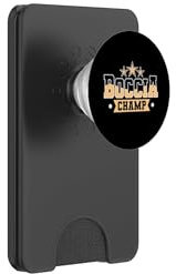 Boccia Champ con palla e precisione PopSockets PopWallet per MagSafe