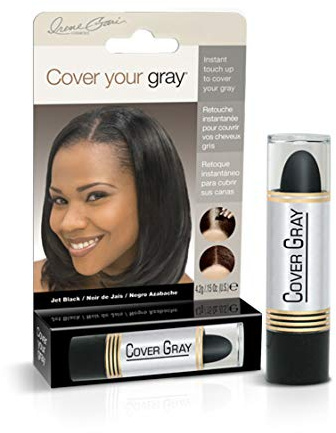 Cover Your Gray Hair Coloring Hair Stick Jet Black (Pack of 6) by Cover Your Gray