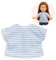 Corolle 9000210790 - Gestreiftes T-Shirt, für alle 36cm MaCorolle Puppen, ab 4 Jahren
