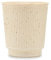 House Doctor 206260030 Rustikaler Becher aus Steingut Berica Beige | Steingutbecher mit gesprenkelter Glasur | Zeitloses skandinavisches Design, Steinzeug