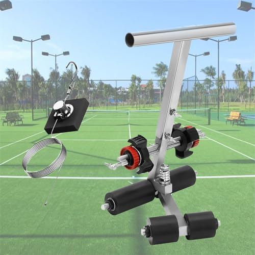 Kindevieft Bandmarkierungsmaschine, Handschub-Klebeband-Klebemaschine, Markierungsset FüR BasketballpläTze, Gerade Linienmarkierungsmaschine FüR BadmintonpläTze FüR Die Einfahrt,55-80cm