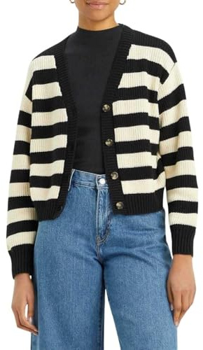 Levi's Snowflake Cardigan Butterfly Stripe Cavi, Butterfly Stripe Cav, S