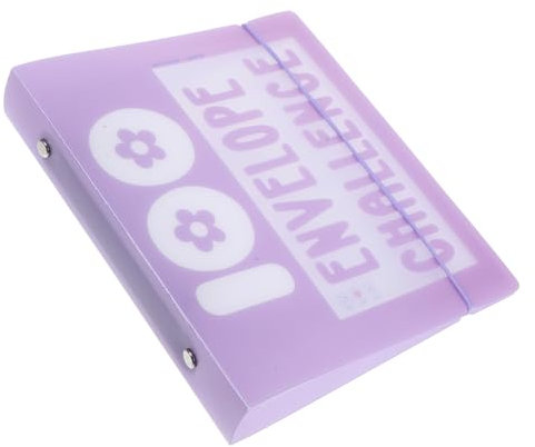 Lurrose Budgetordner Für Sparumschlägen Umschlag-challenge-ordner Für Zuhause Bargeldumschläge Für Budgetplanung Geldsammel-challenge Mit Slots Geldsparordner Aus Pvc Für Tägliche