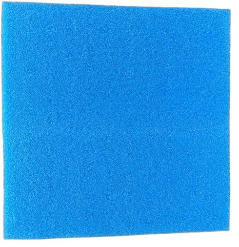 Koi- und Bonsaipark Herdecke Teich & Aquarien Filtermatten/Filterschwamm/Filterschaum/Filtermaterial/in fein-mittel-grob/ 50x50x3 cm/ 50x50x5 cm/50x50x10cm (50x50x3cm fein 30PPI)