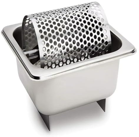 PAGJHRFJG Butterrad Aus Edelstahl - für Geschmolzene Butter zum Gleichmäßigen Verteilen, Unverzichtbares Küchengerät für Amerikanische Burger