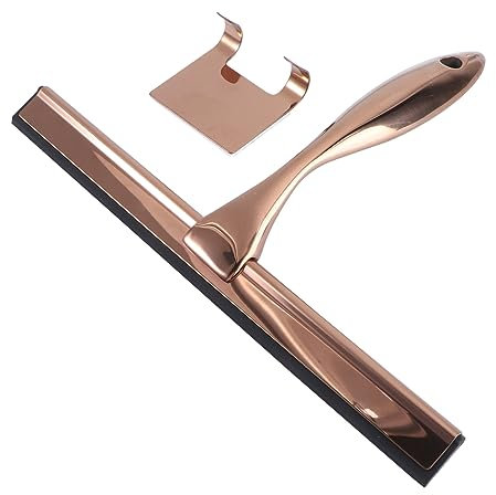 Beaupretty Escobilla de Ventana Inoxidable para Cocina Limpiador Práctico para de Ducha Herramienta Multiusos para Eliminar y Cal Duradera