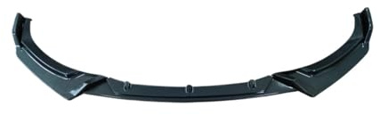 LYJstore Framstötfångare Spoiler Splitter Lip Kompatibel med Ford Mustang Mach-E GT Glans Svart Karosserisats Skydd Diffusorskydd ABS 2021 2022 2023 -Biltilldelning