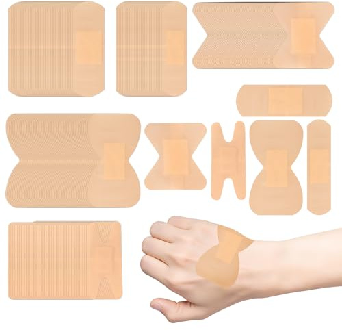 220 PCS Fingerkuppenpflaster Wasserfest Fingerpflaster Kuppe Pflaster Fingerkuppe Daumenpflaster In Verschiedenen Größen Erhältlich Sicherer Sitz Dehnbar Angenehm Tragen Bietet Zuverlässigen Schutz