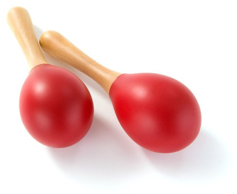 Percussion Plus Pair of Wooden Chiquitas - Red