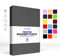 Jacobson Premium FROTTEE Spannbettlaken Spannbetttuch Bettlaken Baumwolle ca. 200g/m² (180x200cm - 200x200cm, Anthrazit)