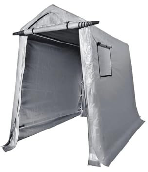 MNEVZX Cochera Exterior Carpa portátil para Exteriores, toldo instantáneo, cochera, Carpas Impermeables y Resistentes al Sol, Refugio para Patio, Autos y Bicicletas. Toldo de Coche(6 x 8 ft)
