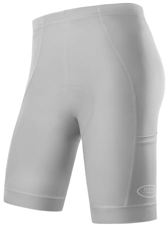 INBIKE Culotte Ciclismo Hombre Ropa Ciclista Pantalon Corto Gel MTB Pantalones Pantalón Btt Ropa Bicicleta Montaña Equipamentos Gris XXL