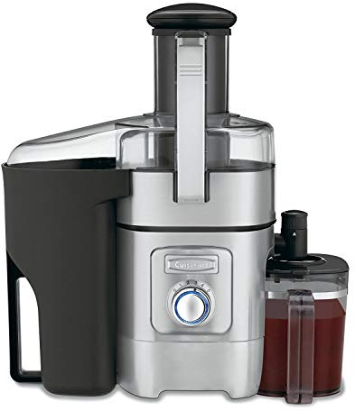 Cuisinart Juicer Machine, Die-Cast Juice Extractor for Vegetables, Lemons, Oranges & More, CJE-1000P1,Silver/Black, 15.35 x 11.8 x 19.01