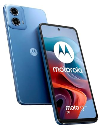 Motorola Moto G34 5G 4 Go/128 Go Bleu (Ice Blue) Double SIM XT2363-2