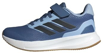 adidas Unisex Kids RUNFALCON 5 Shoes Kids, Dusky Ink/Legend Ink/Glow Blue, 10.5 UK Child