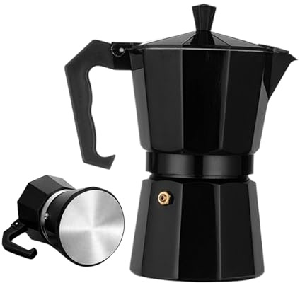 Kaffebryggare För Spishäll Aluminiumlegeringsbehållare med Värmeskyddat