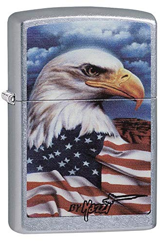 Zippo Mazzi Eagle Freedom Watch Lighter - Mechero, Color Multicolor