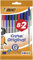 BIC Cristal Original Bolígrafos Punta Media (1,0 mm) – Colores Surtidos, Blíster de 8+2, para escritura suave, certificados con etiqueta ecológica