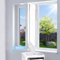 EGNBU Window Seal for Portable Air Conditioners, Tumble Dryers, Exhaust Air Dryers, Hot Air Stop to Attach to Windows, Skylights and Casement Windows, No Drilling Holes Required, 500 cm