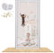 MYPIN Moustiquaire de Porte pour Chat - 80 x 208 cm - Très résistante - Moustiquaire pour Animaux domestiques - avec Fermeture éclair bilatérale - Empêche Les Chiens et Les Chats de Courir Hors de la