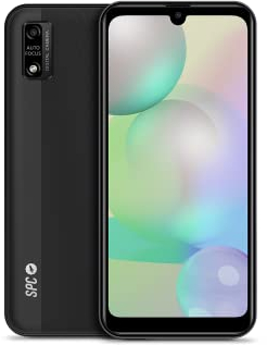 SPC Smart Ultimate - Smartphone 4G, Todo Pantalla 6,1” HD+, Quad Core 2 GHz, 3000mAh, 3GB RAM, 64GB ROM ampliables con Micro SD, cámara 13 Mpx, Dual SIM, USB-C, Android 12 - Negro