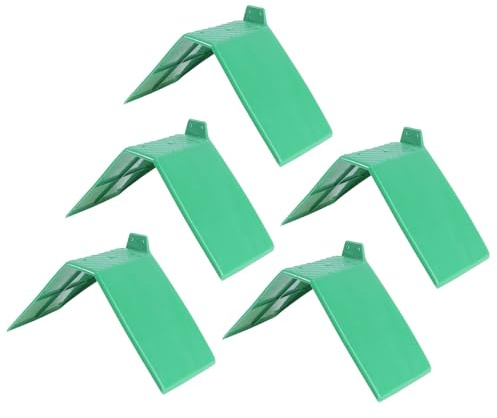 GRIRIW 5pcs Plastic Pigeon Resting Racks with Screw Bird Perches for Doves and Parrots Wear-resistant Roost Stands with Rounded Corners for Safe Comfortable Resting