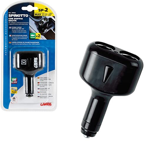 LAMPA Multiprise allume-cigare Distribution 39062 avec fusible