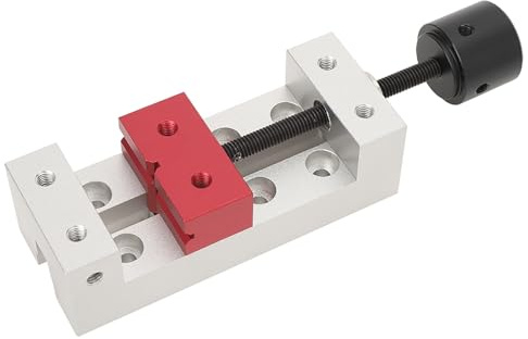 50 mm mini bänk skruvstäd, mini aluminium platt klämma bord bänk skruvstäd borr press vice fixeringsverktyg