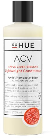 dpHUE Apple Cider Vinegar Lightweight Conditioner, 8.5 fl oz - Hydrates, Adds Shine & Helps Protect Color - With Aloe Vera, Shea Butter & Panthenol