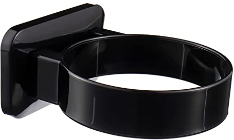 SIGANDG Fön Halterung, Fönhalter Ohne Bohren, Fönhalter, Ohne Bohren Selbstklebender Halterung Föhn, Haartrocknerhalter, Wandhalterung Fön (Schwarz)