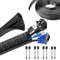 9.8ft - Cord Protector Wire Loom Tubing,Cord Protector,Cable Sleeve,Black Cable Tidy Sleeve,Split Sleeving,Protect Wires from Pets Chewing,Floor Cord Channel,for Usb Cable Power Cord Audio Video Cable