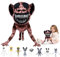 Hengrongshen Zoo-nomaly Plush, 48 cm Zoo-nomaly Peluche, 2024 Neue Zoo Horror Game Plush Cushion für Jungen, Mädchen, Erwachsene, Halloween Geburtstag, Zoo-Anomalie-Stoffpuppe (Bedruckter Gorilla)