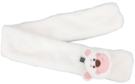 Neck Heating Pillow, 3 Levels Heating Breathable Thermal Scarf for Women Winter (Bear Style)