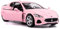 imtfzct Maserati GT Casting Car Model 1/36 Voiture jouet en alliage de zinc pour enfants, véhicules à traction arrière, jouet pour tout-petits, enfants, garçons et filles, cadeau (rose