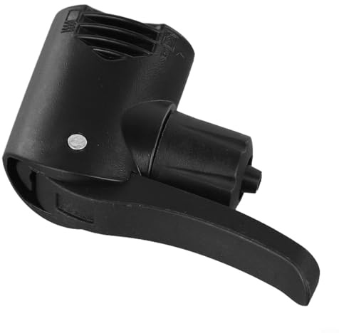 Adattatore valvola di ricambio per pompa ad aria, per tubi pneumatici, include 1 e 2 ugelli (1 pz)